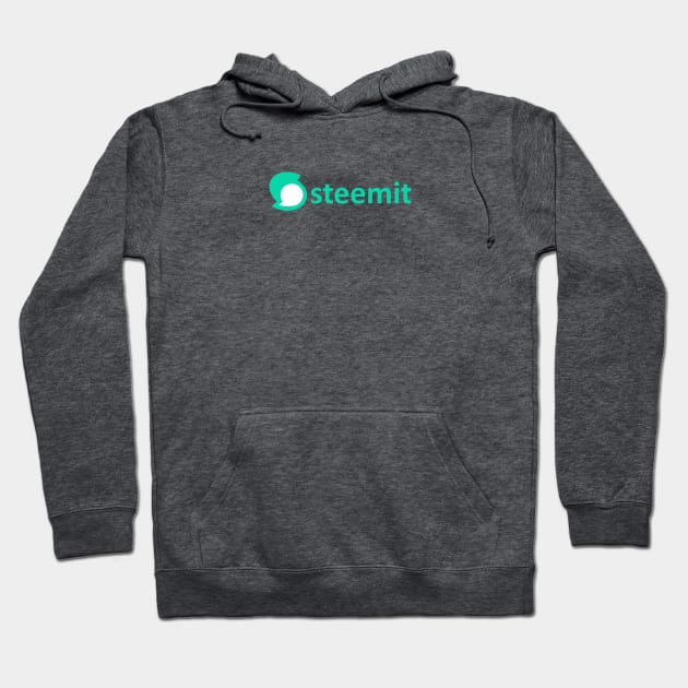 Steemit Logo Hoodie by CryptographTees